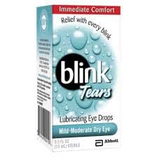 Over the counter dry eye treatment Blink